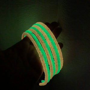 GLOW IN THE DARK Glitter Headband // Choose Your Color!