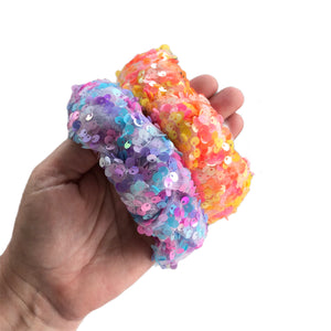 Summer Sequin Knotted Headband - You Choose